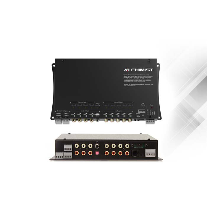 The Alchimist AD-812 features 12 channels of digital signal processing